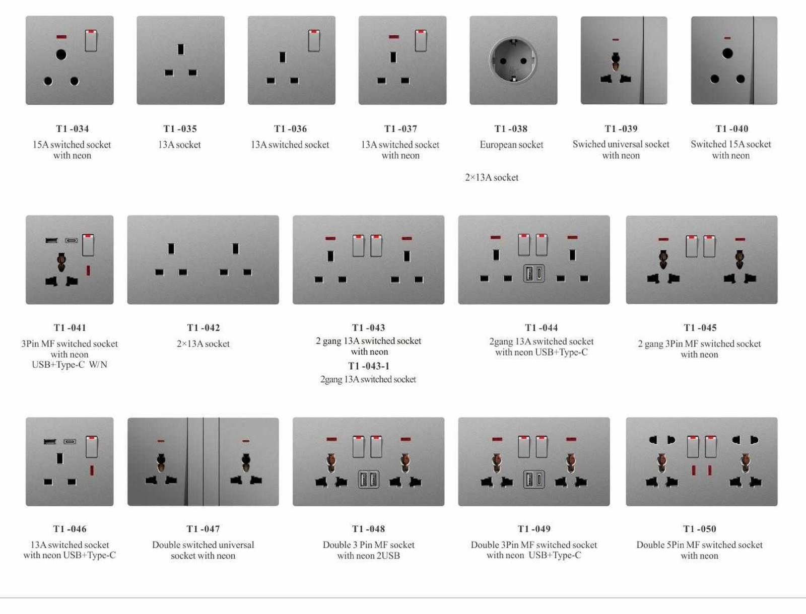ima_03-1 T1 Series, Black, 86/146 Type,British Standard
