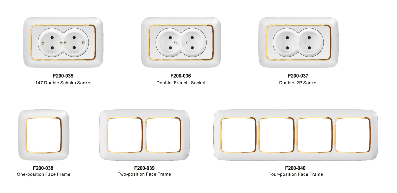 ima_04 F200 Series, Gold, Modular Design for European Standard