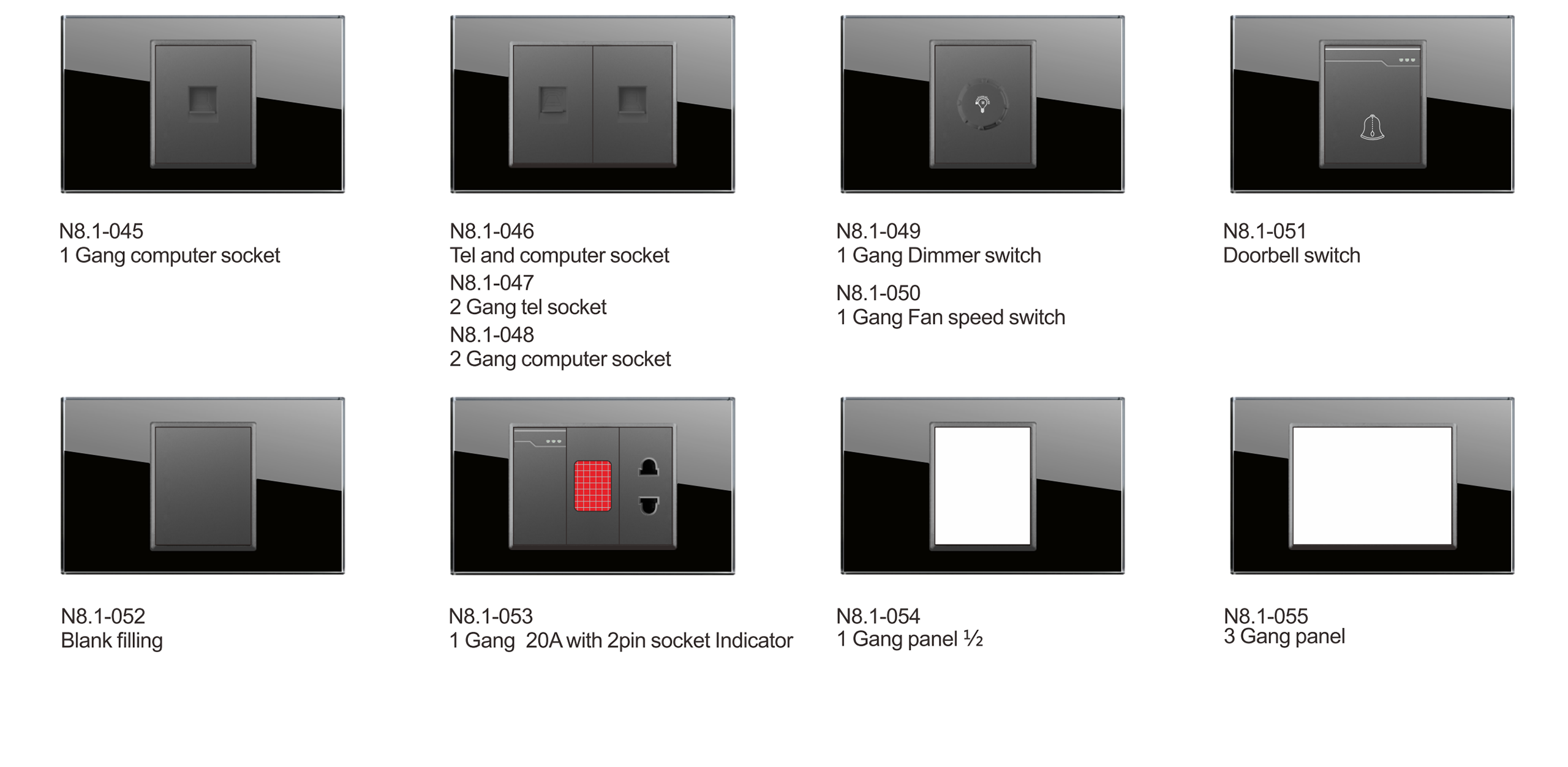 N8.1-_05 U8.1 Series, Acrylic,118 Type, American Standard