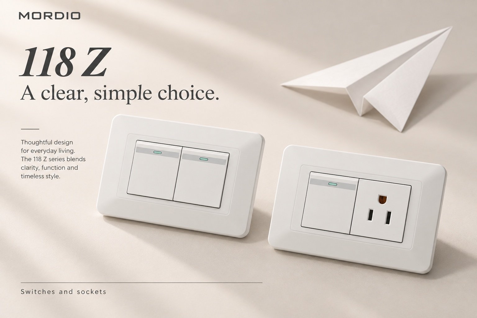118-z-01-collection U1.1 Series American Standard Switches and Sockets